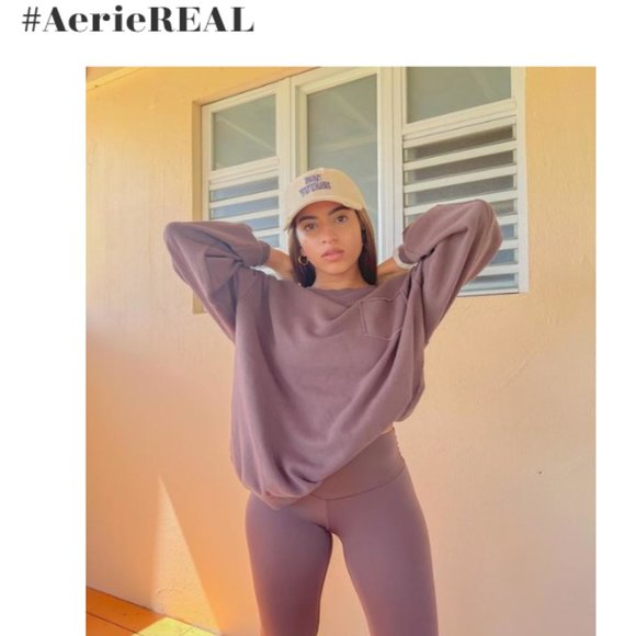 Medium Aerie NEW Real Me High Waisted 7/8 Legging OFFLINE - Picture 10 of 11